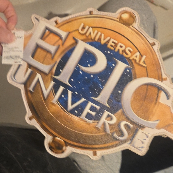 Universal Epic Universe Crossbody Bag With A Chain Cream Color BNWT - Picture 4 of 4